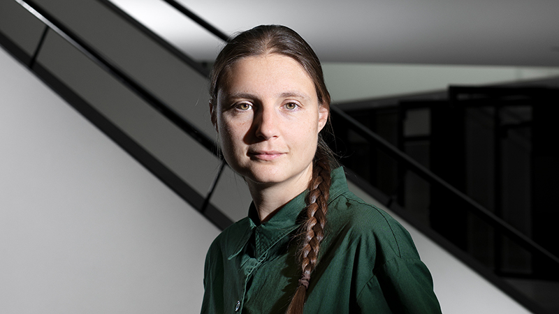 Portrait of Fields Medal winner Maryna Viazovska, EPFL