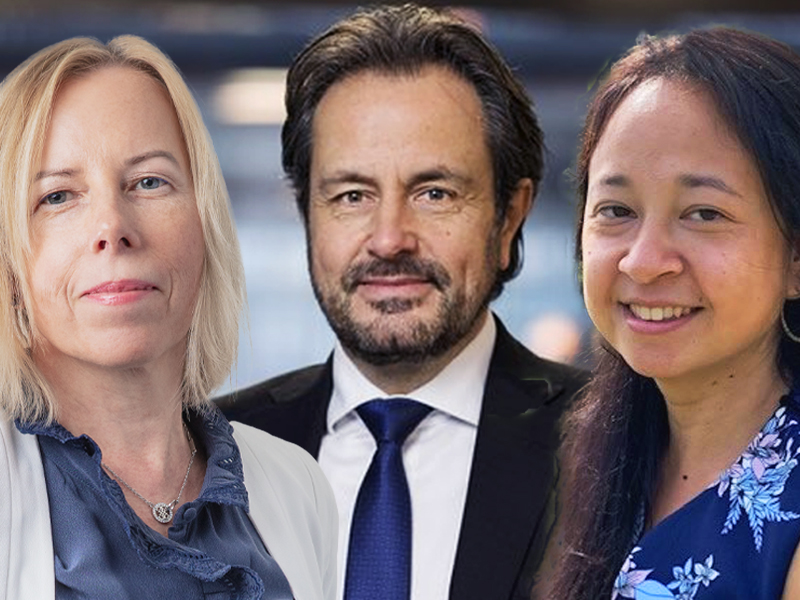 Tatiana Panteli, Carlo van de Weijer and Susan Hommerson