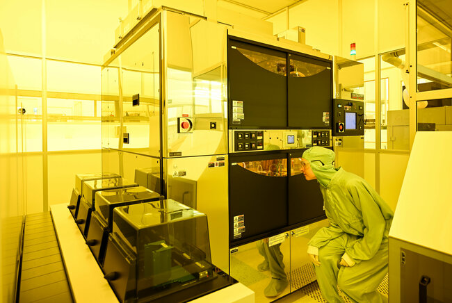 Nanolab cleanroom at TU Eindhoven