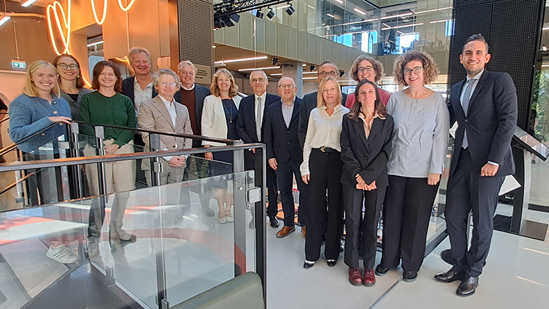 Members of the EuroTech boards with Michiel Scheffer, EIC